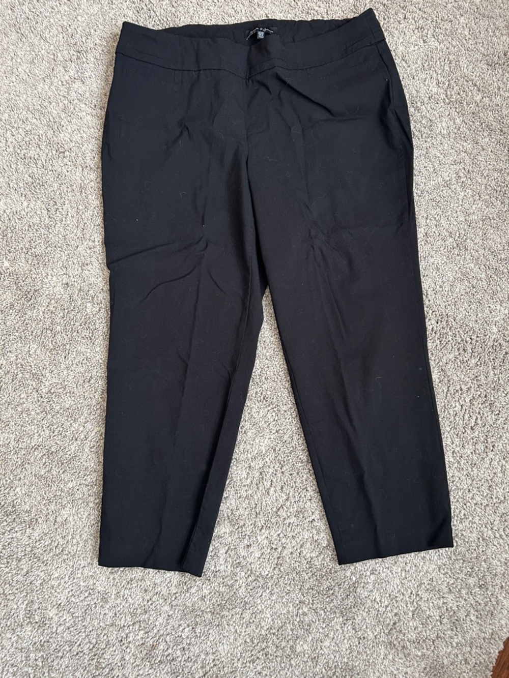 Women's Black Tailored Dress Pants - Classic Fit
